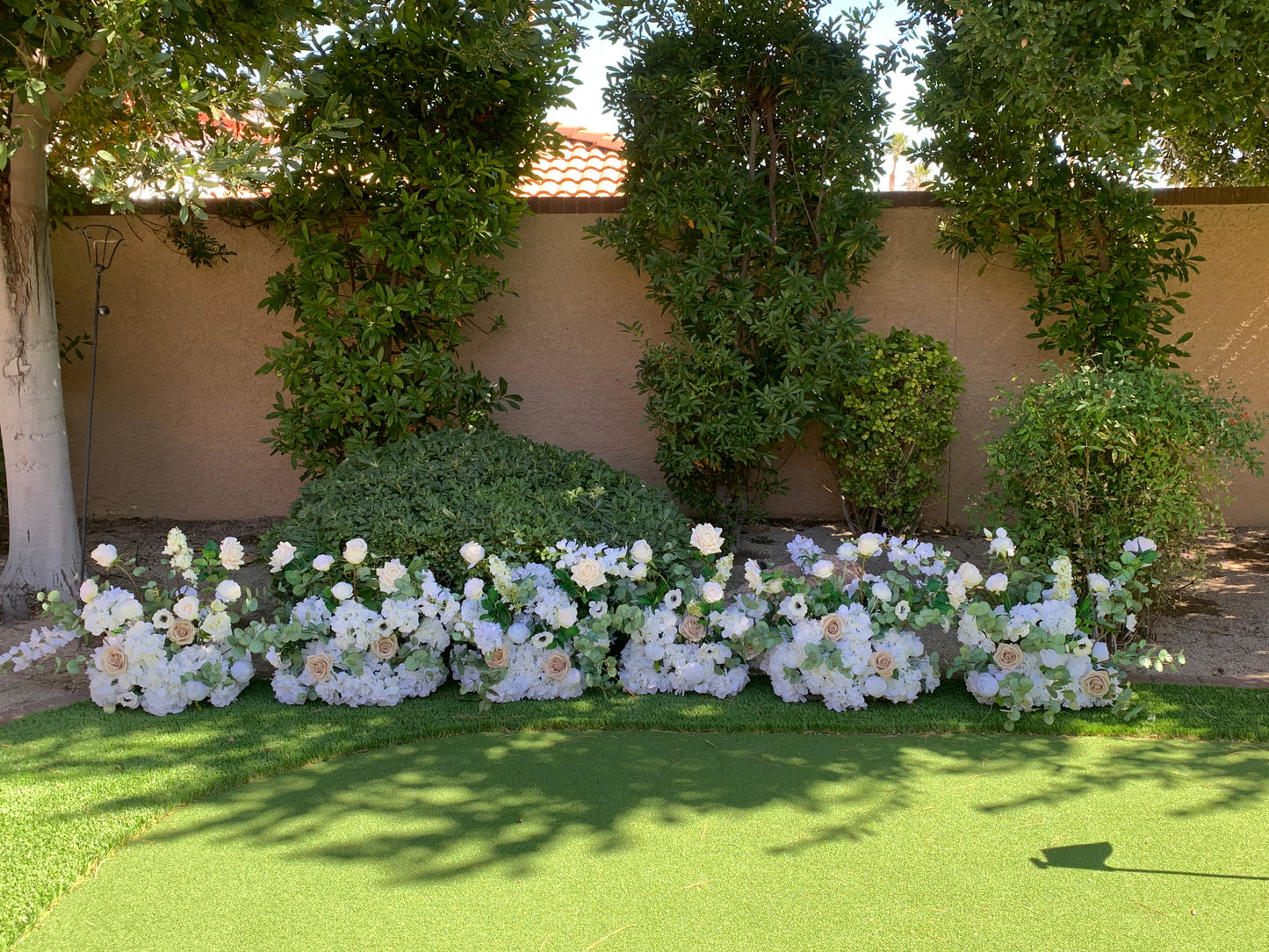 Garden Aisle Flowers